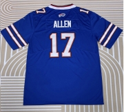 2024 Bills 17# Blue NFL Jersey